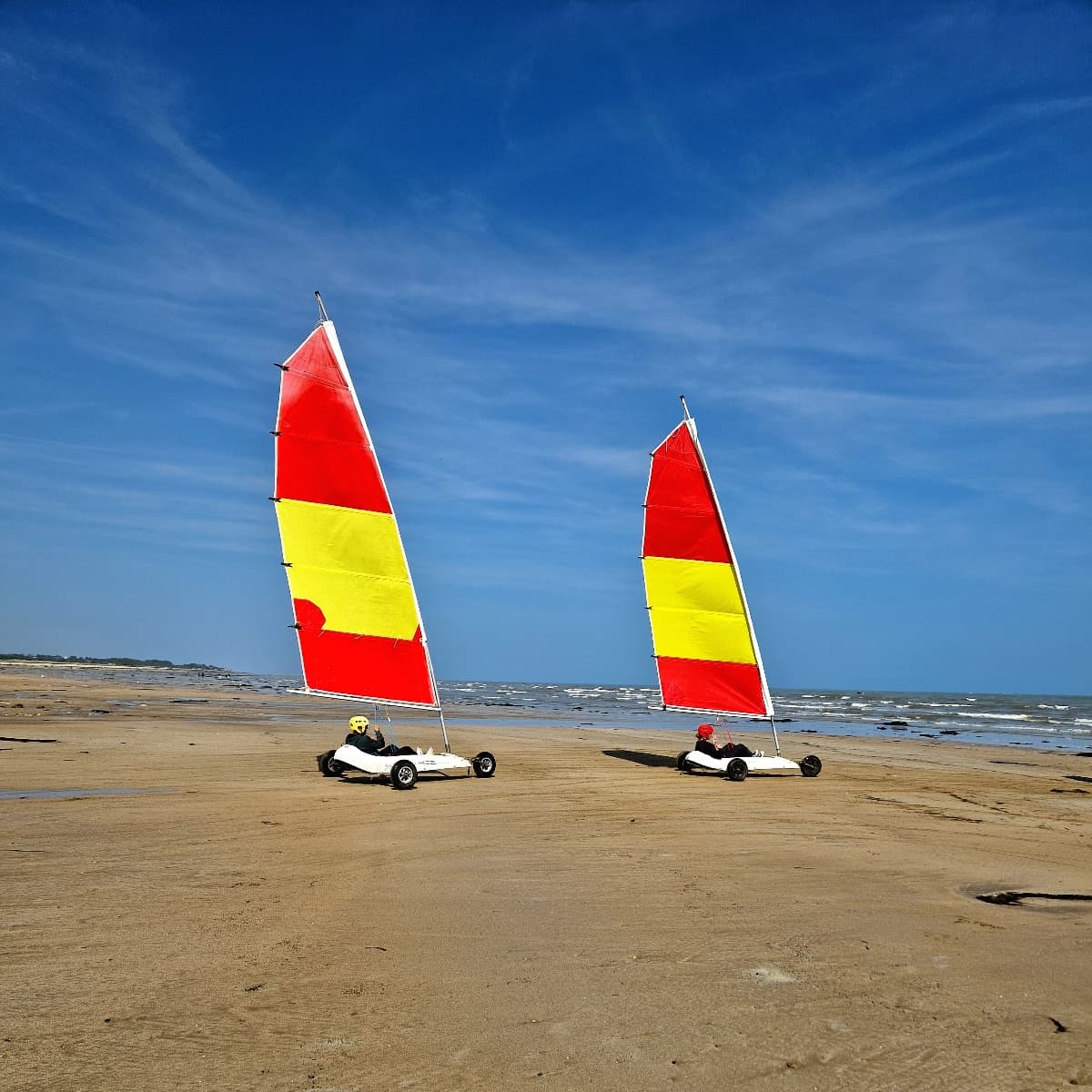 Char à voile Privée sur Juno Beach