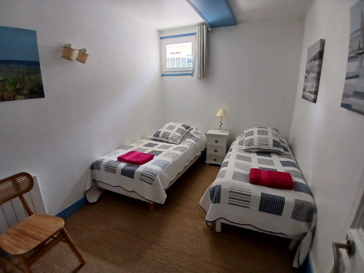 Chambre lits simples