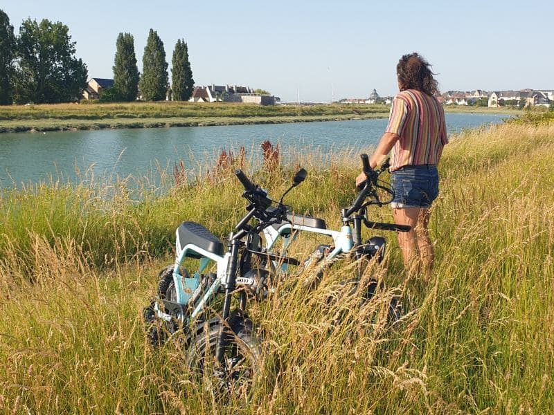 Balade en mini-scoot