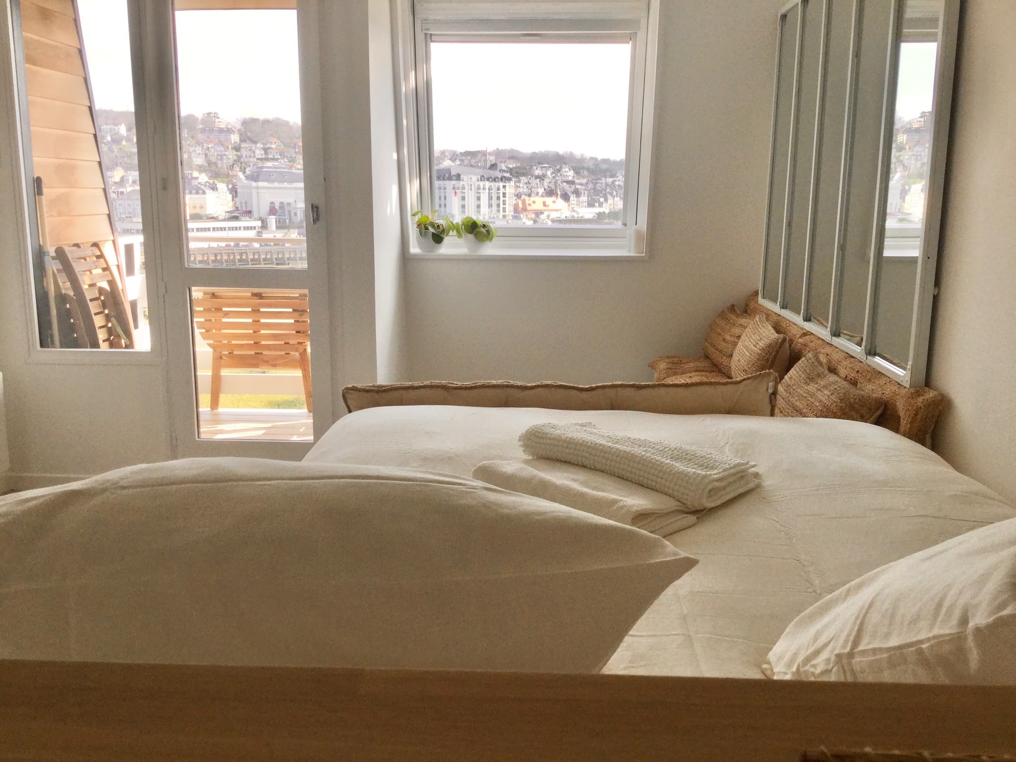 vue du lit