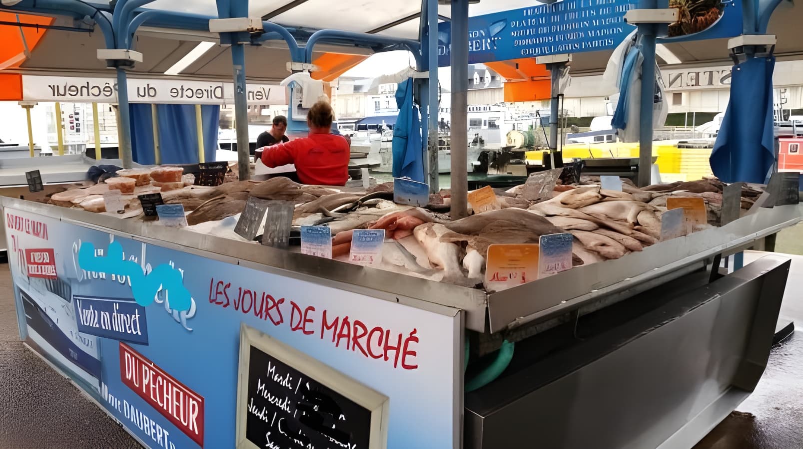 Vente sur le port