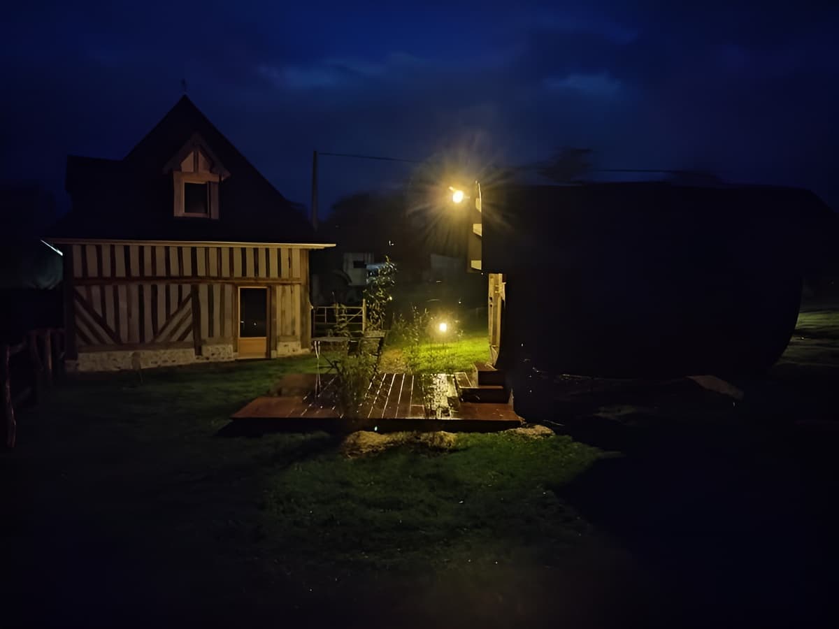 Hébergement vue de nuit