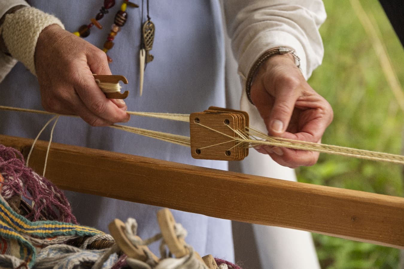8 Le tissage du galon