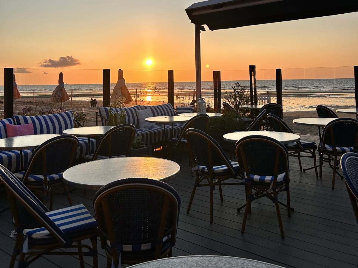 Coucher de soleil GH coté plage