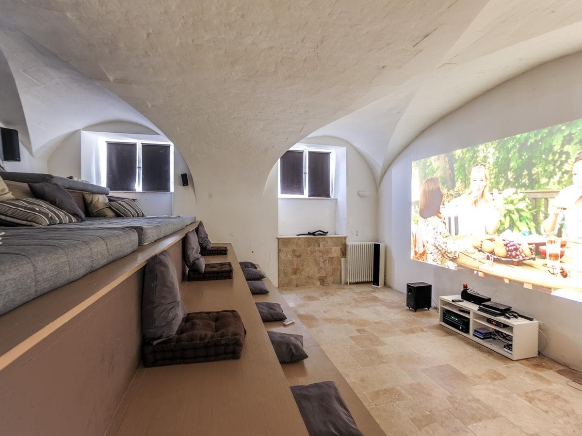 salle de cinéma chateau de Villers Bocage