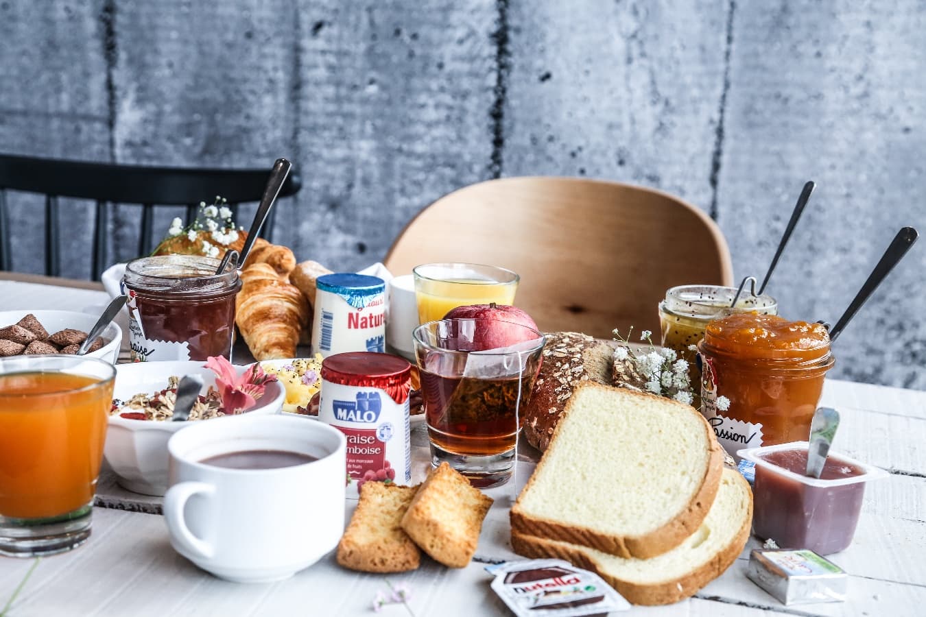 B&B Hotel Ouistreham petit déjeuner