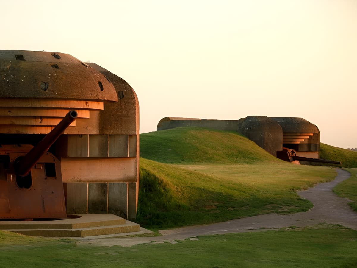 Batterie allemande de Longues sur Mer