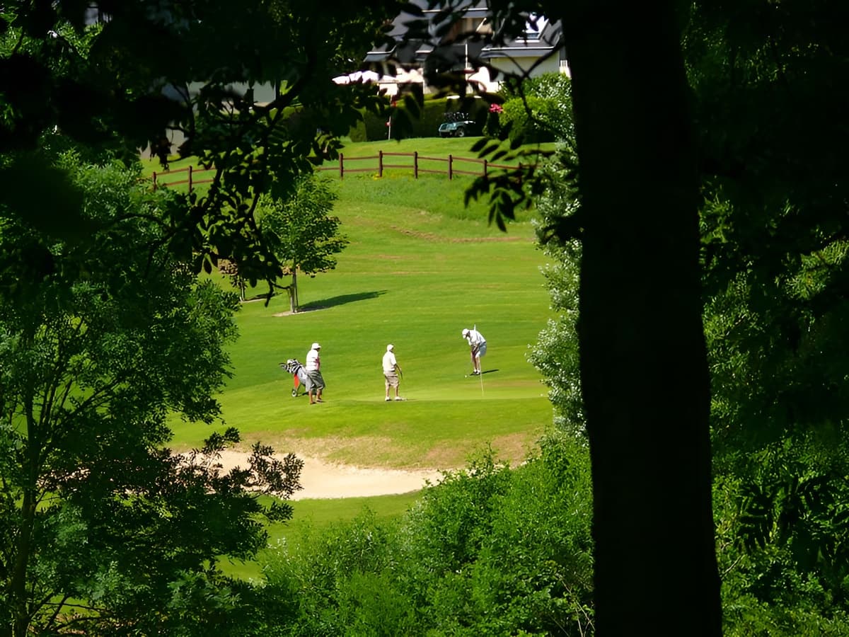 Golfeur, Golf Blue Green Houlgate