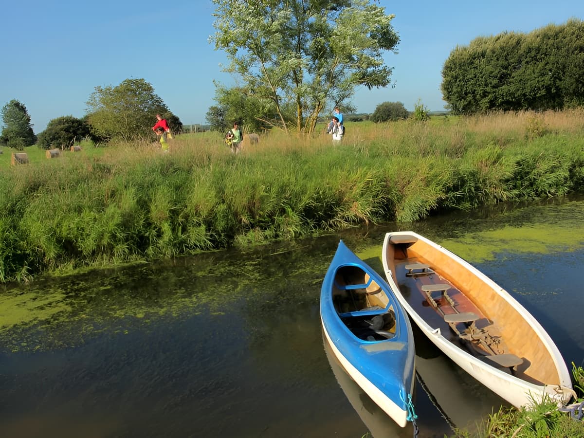 Paysage dans le Bessin - Normandie