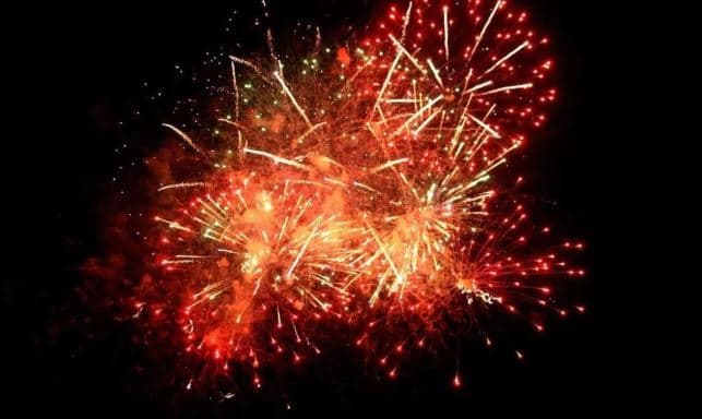Feu d'artifice 15 aout