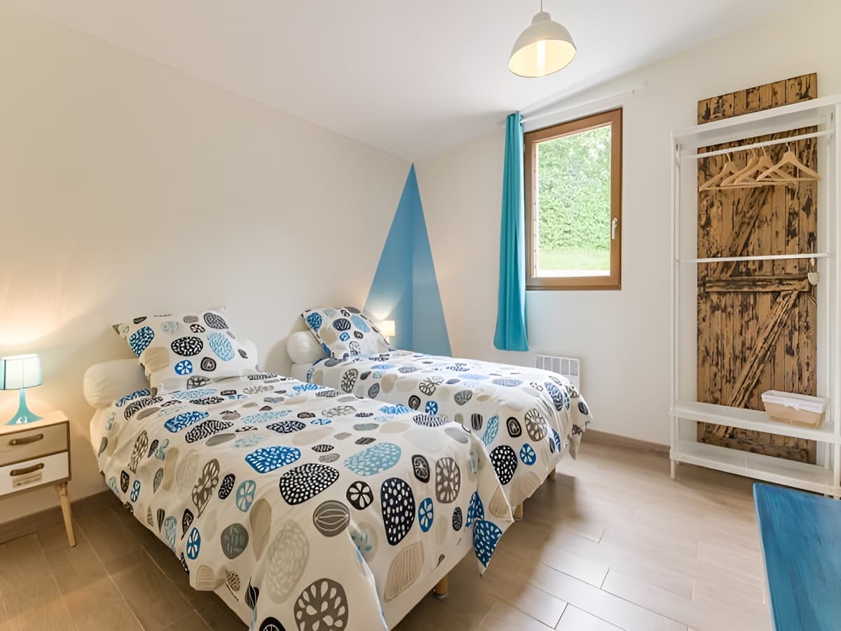 Chambre bleue