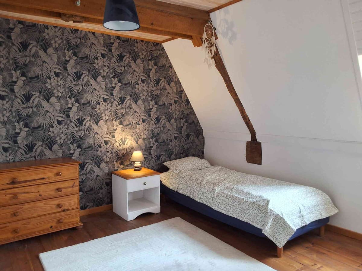 Chambre avec 2 lits simples