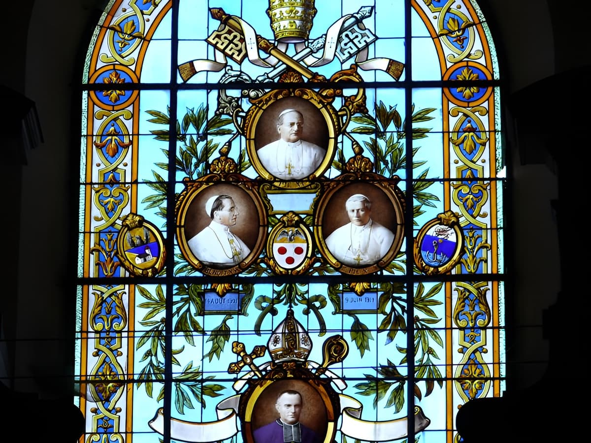 Chapelle du Carmel, vitrail - Lisieux