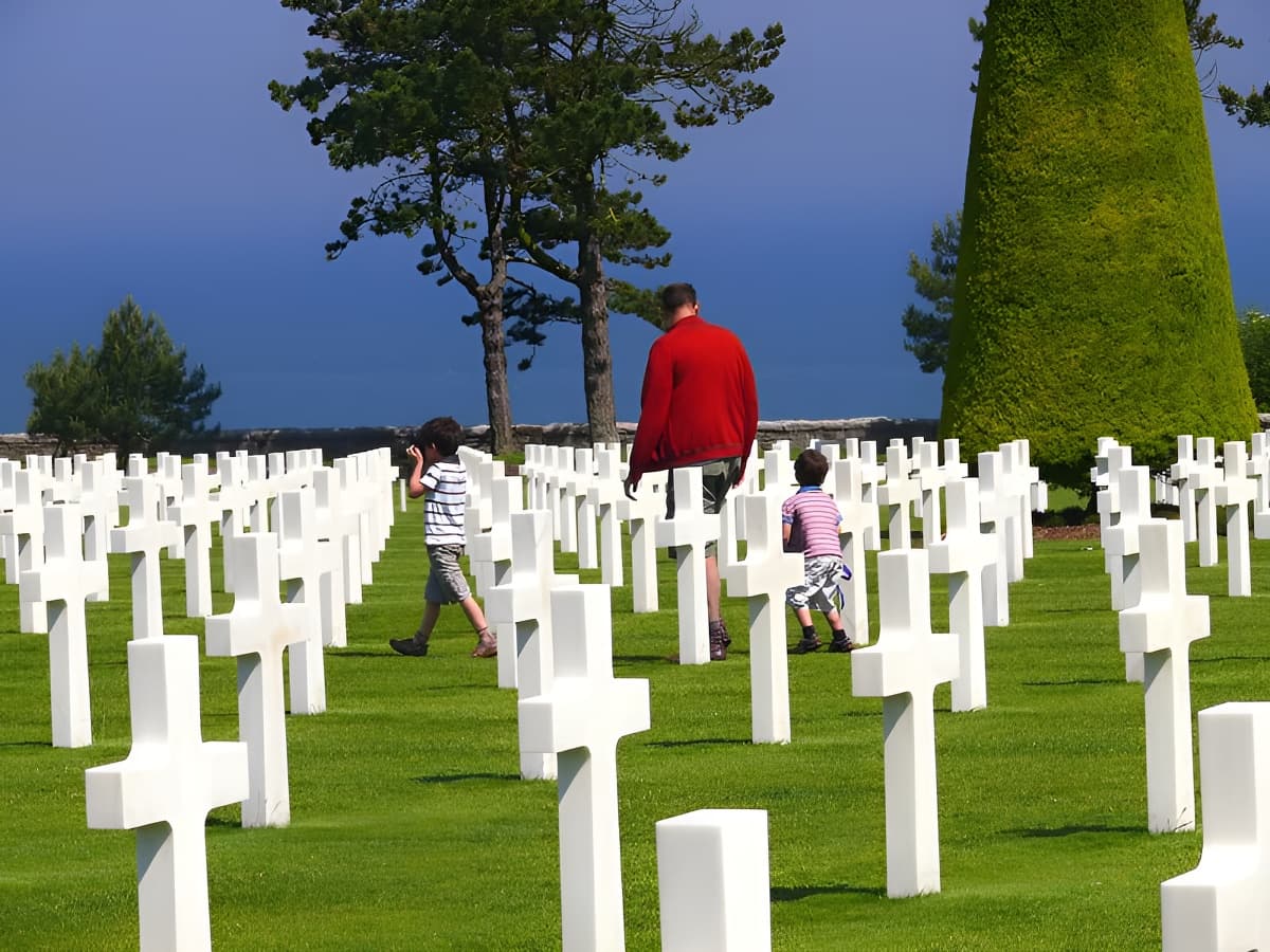Cimetière américain de Colleville sur Mer