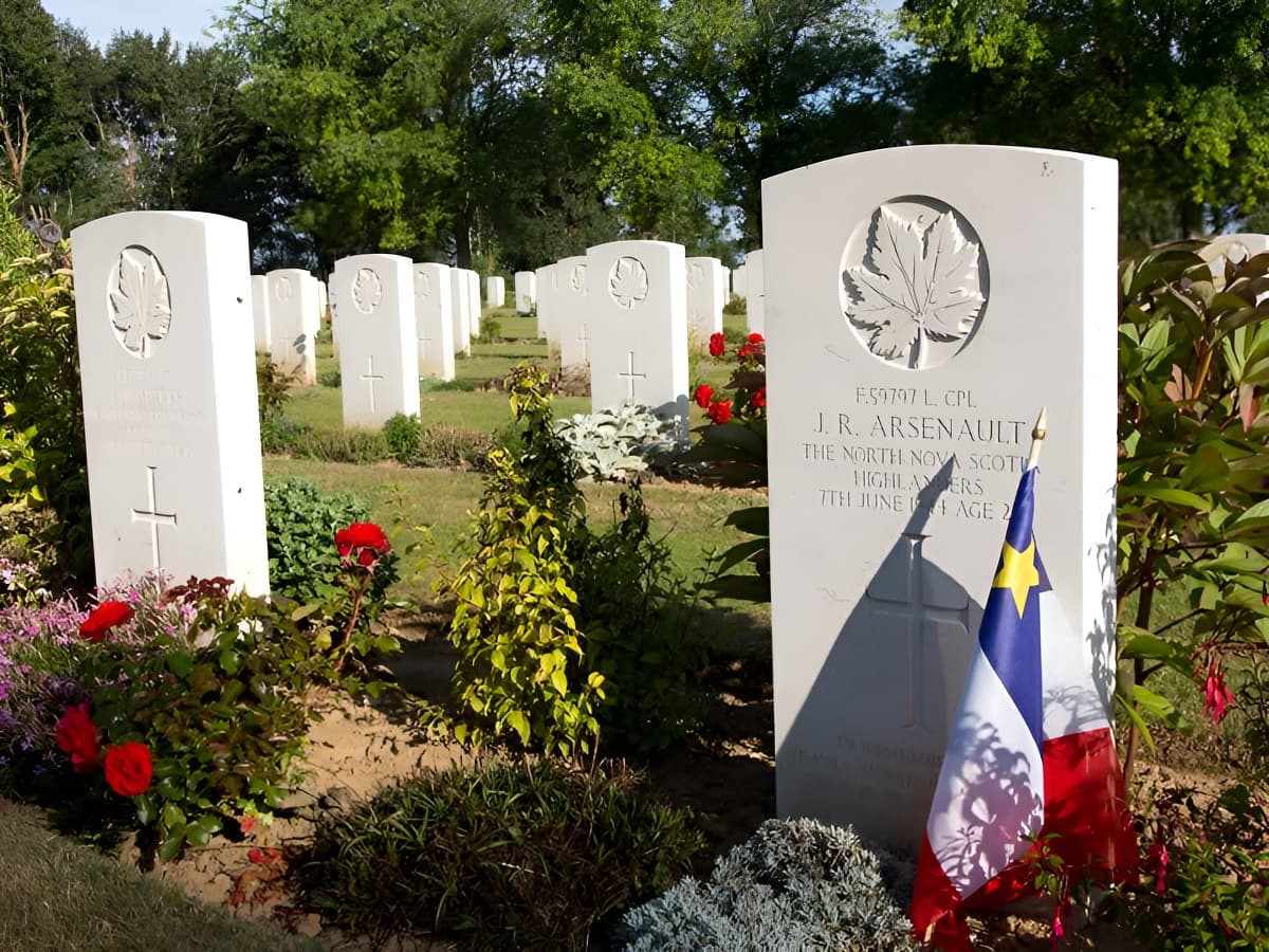 Cimetière canadien, Bény sur Mer