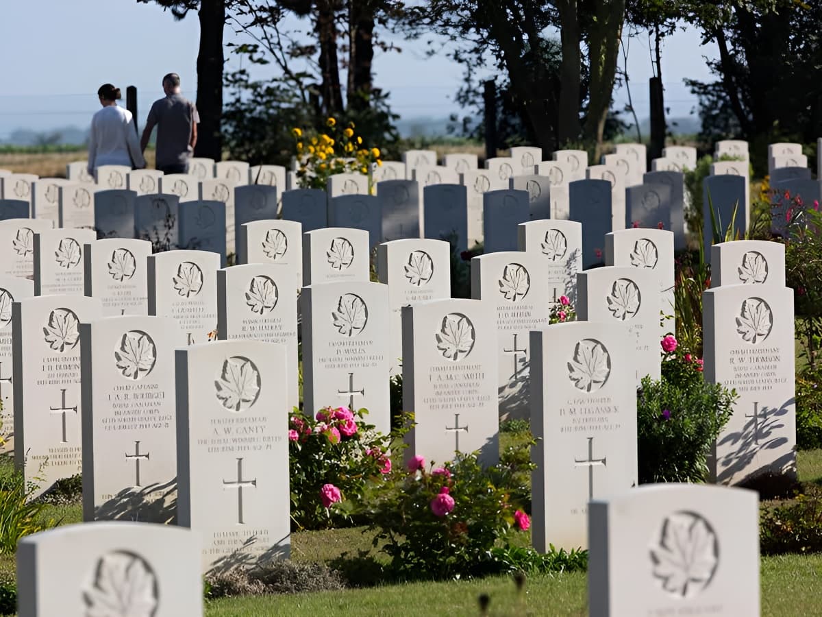 Cimetière canadien, Bény sur Mer