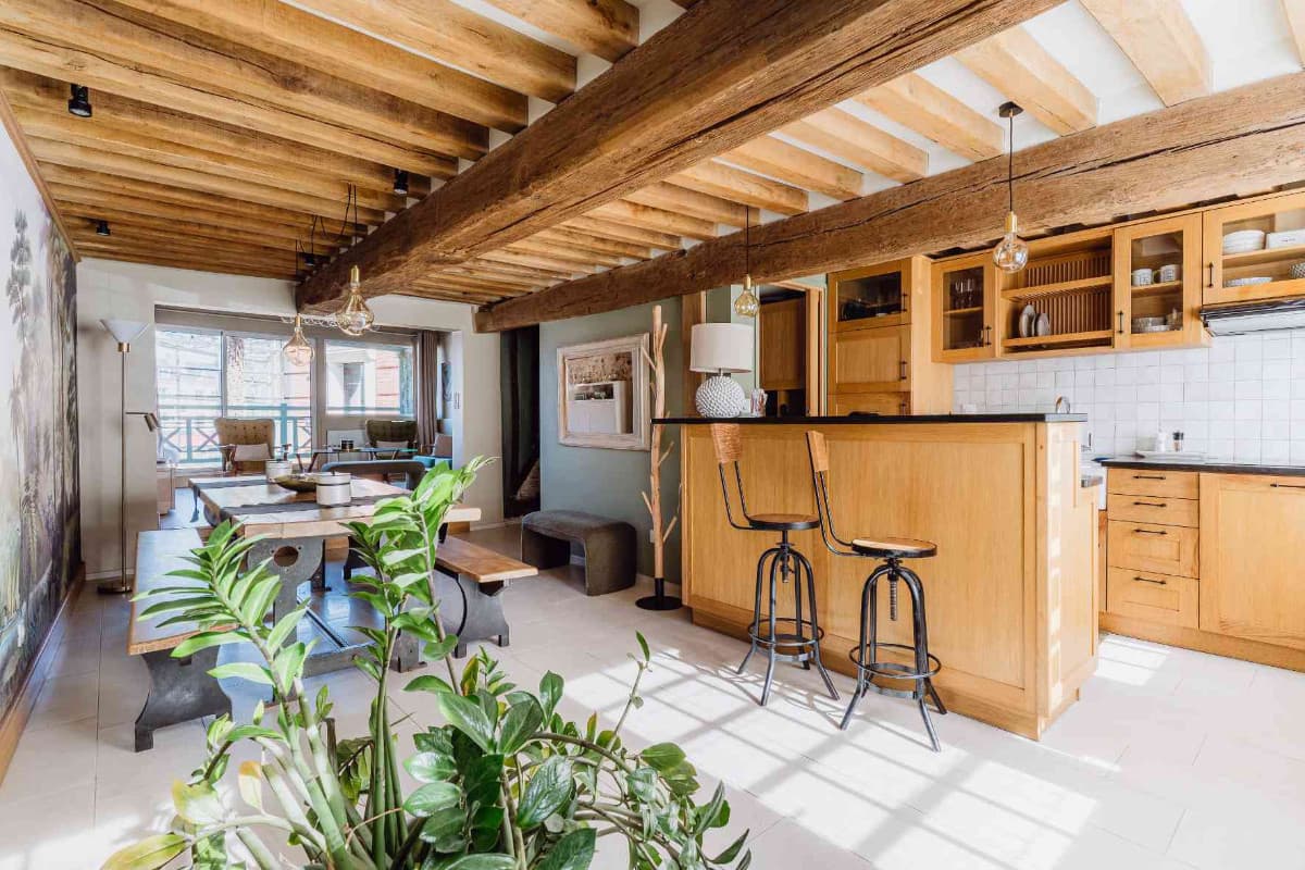 Cuisine, salle a manger