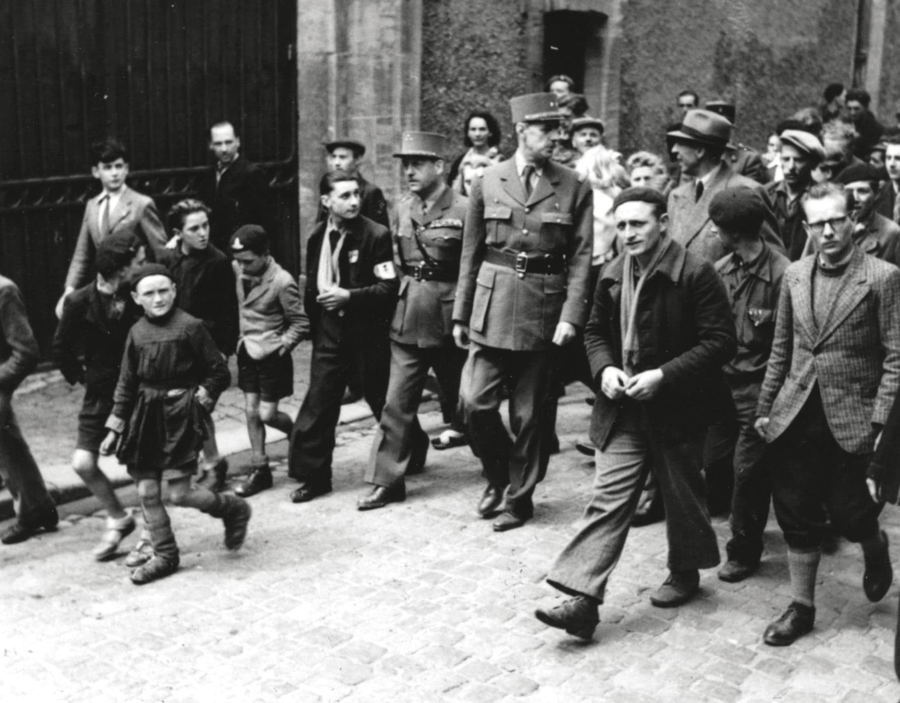 DE GAULLE BAYEUX 1944 copie