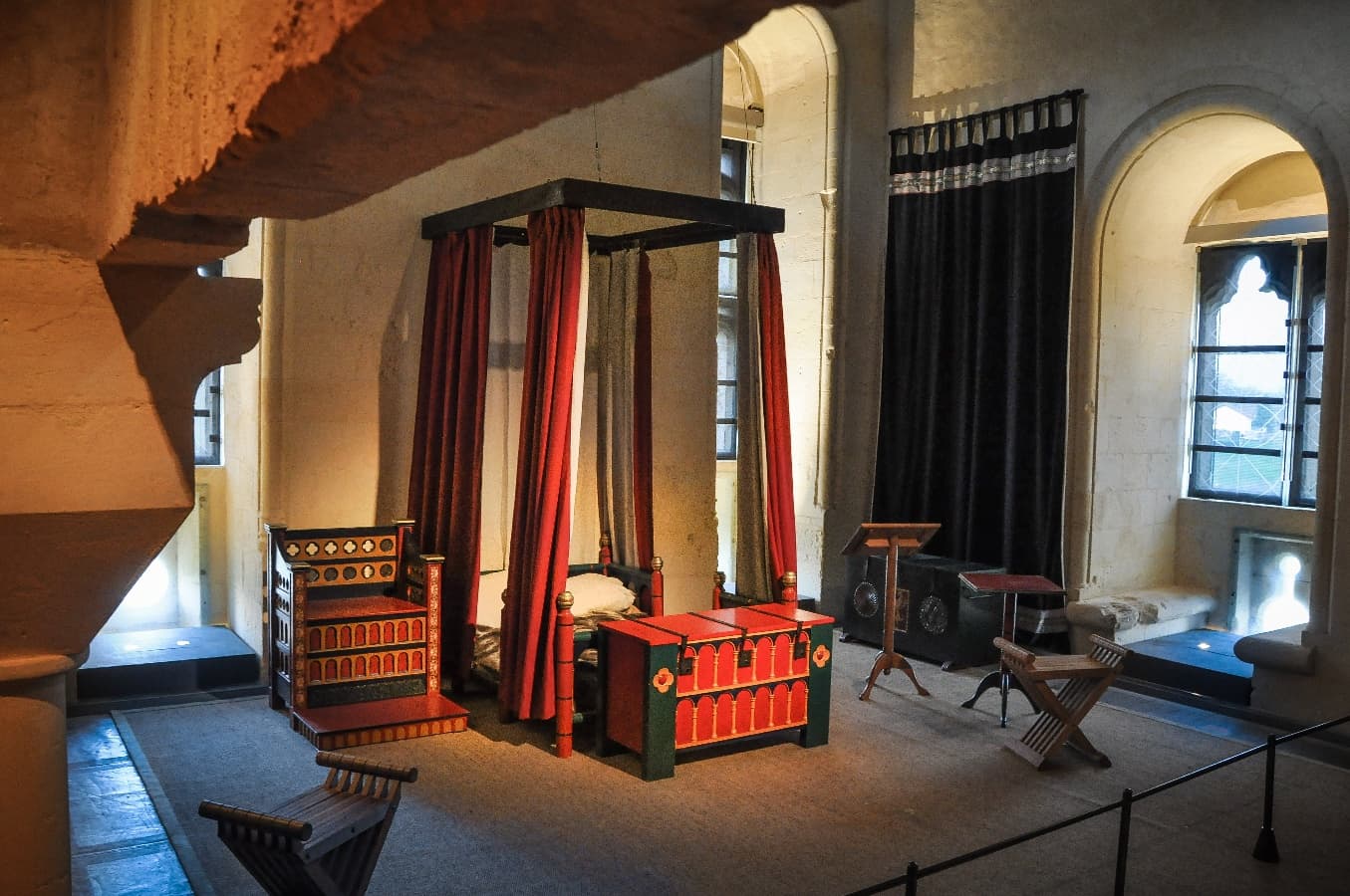 Le petit Donjon aménagé Château Guillaume le Conquérant FALAISE