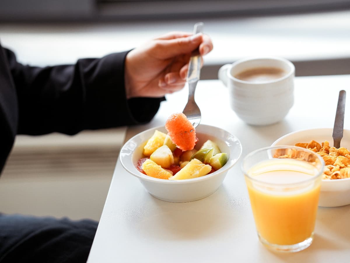 Petit-déjeuner buffet