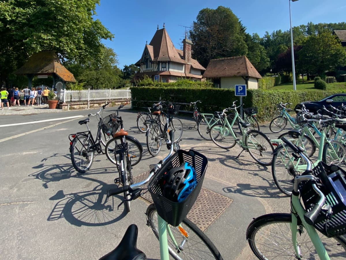 Deauville visite Guidée Vélo vit