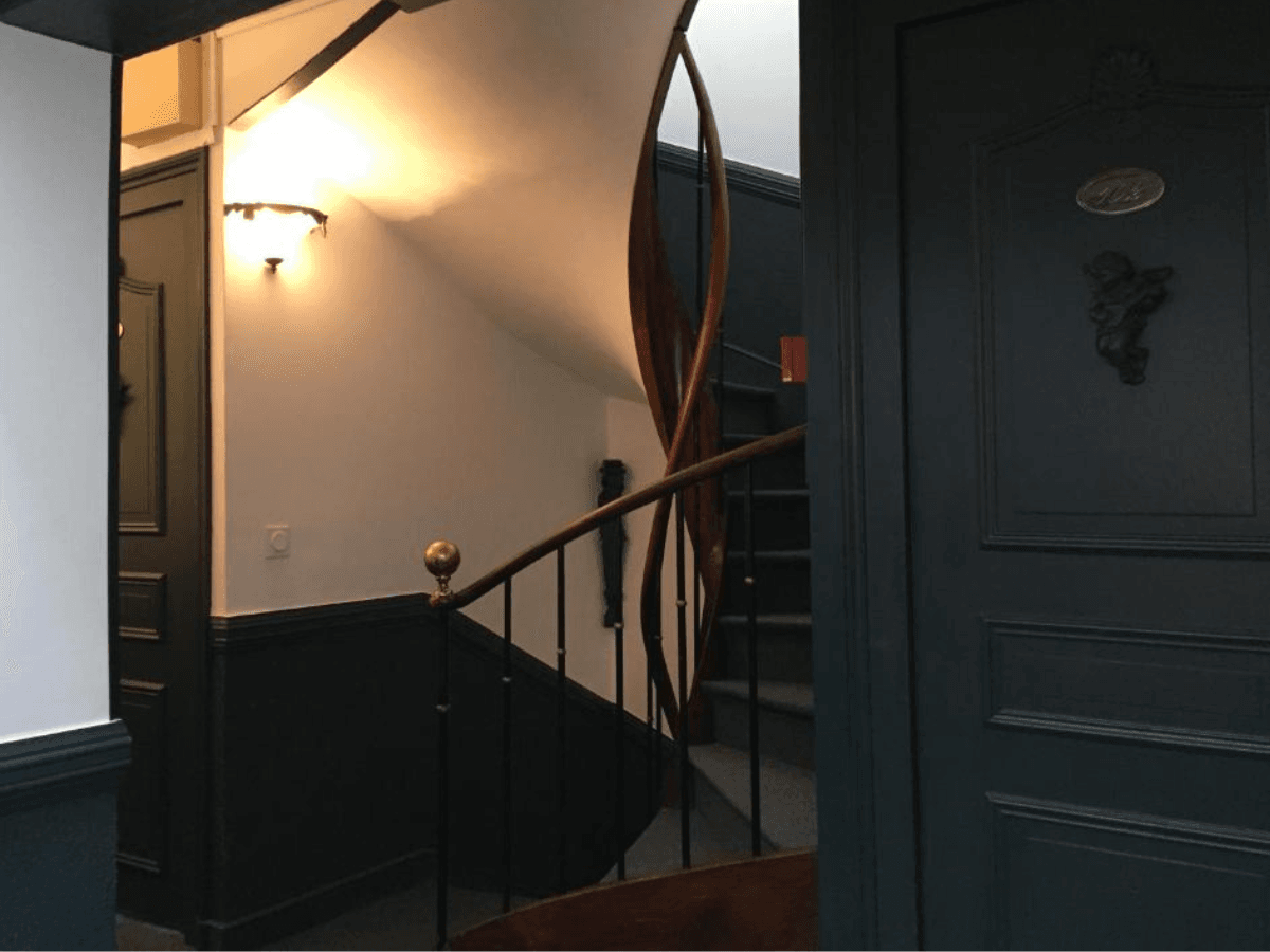 Escalier charme de l'ancien