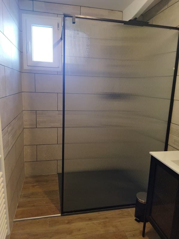 Douche à l'italienne