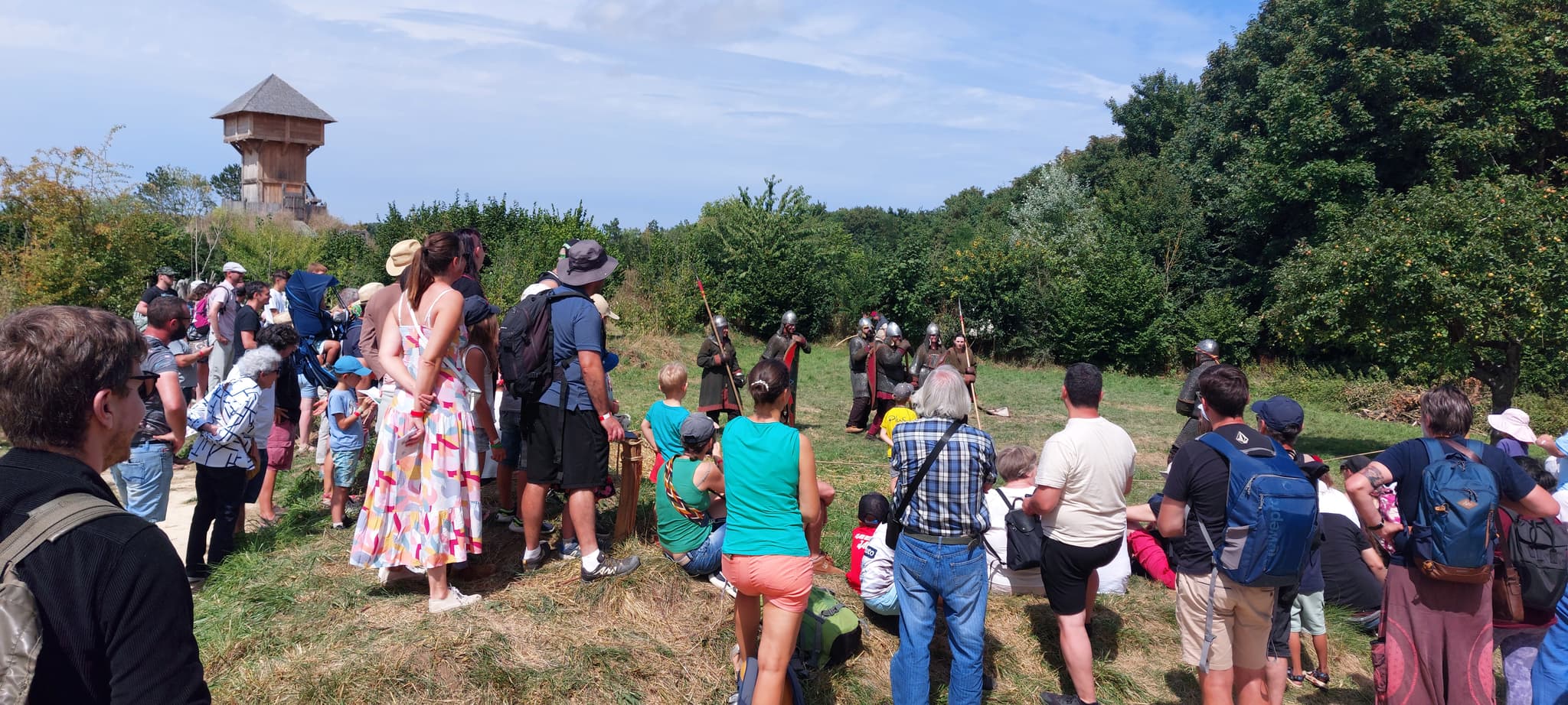 Ducal manoeuvre visiteurs3