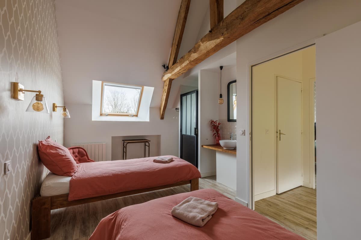 Au Hangar - chambre