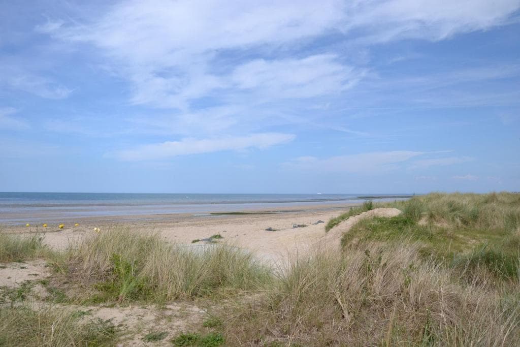 Gold Beach à 800 du château