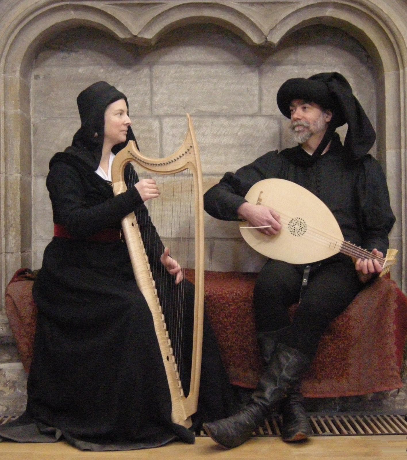 Harpe et lute