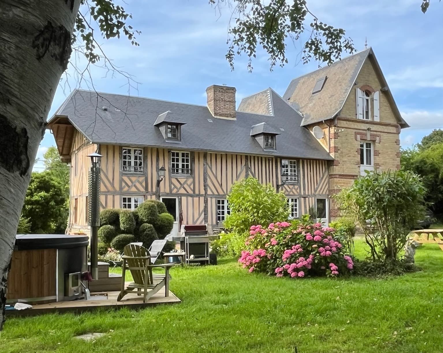façade du manoir