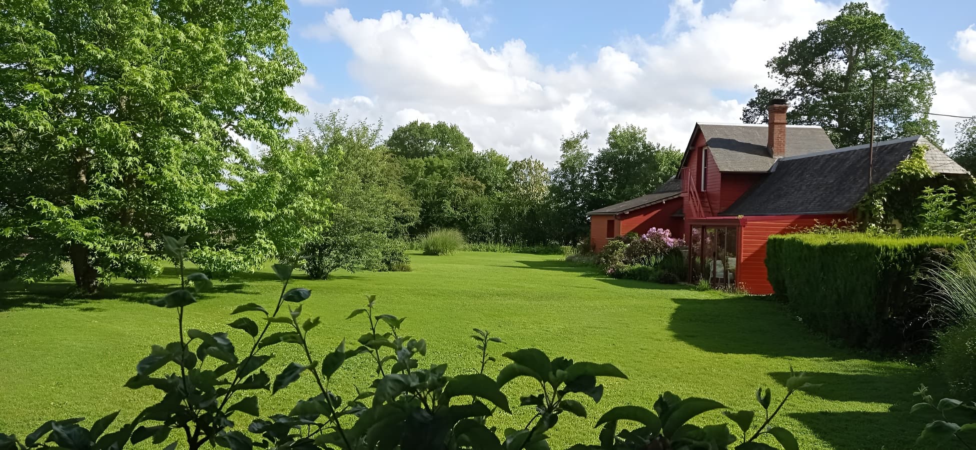 Vue jardin