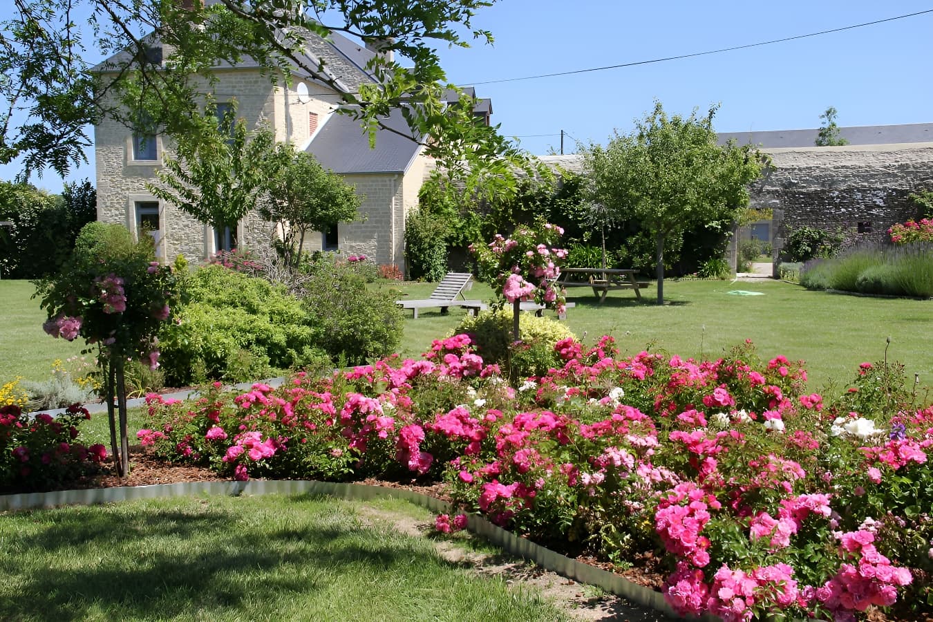 jardin ouvert aux hôtes