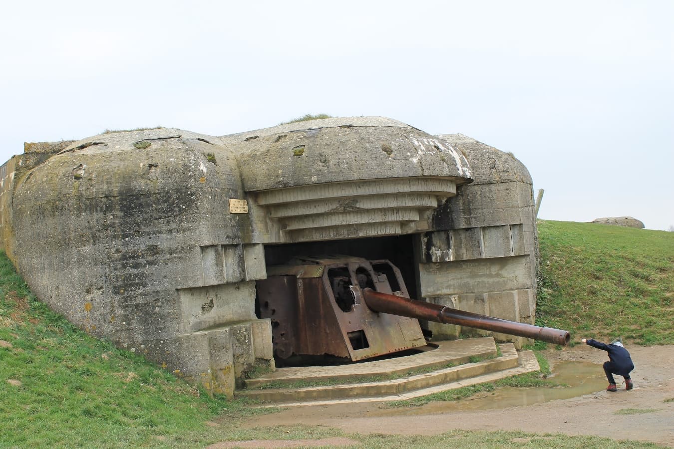 La batterie allemande de Longues-sur-Mer