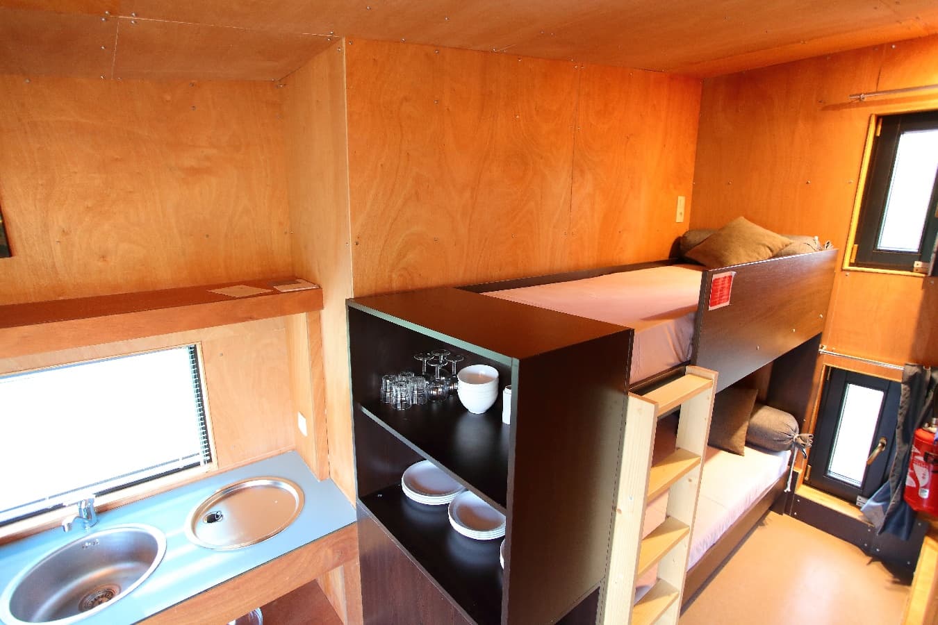Cabane sur pilotis