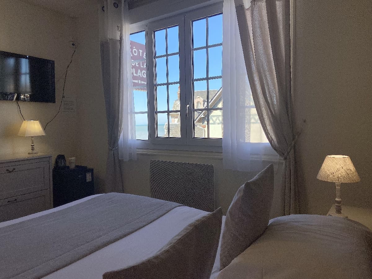 Chambre double vue mer
