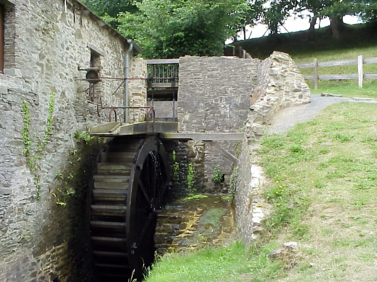 La roue à eau