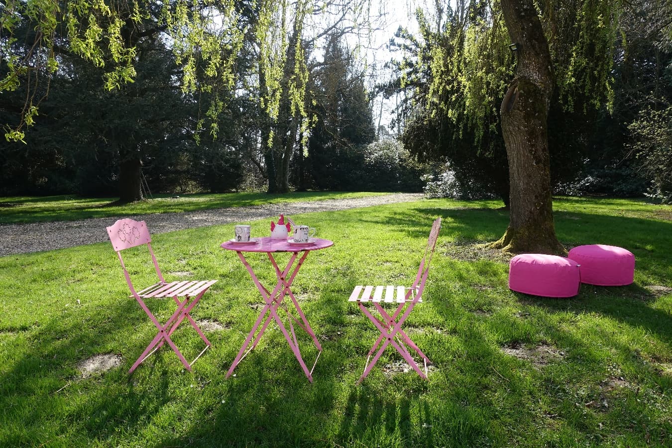 Table de jardin