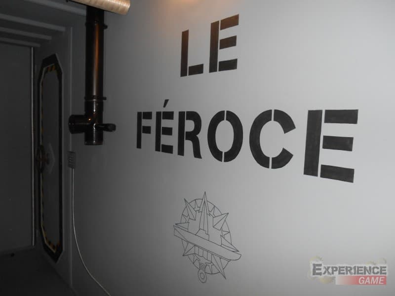 Le Féroce sous-marin en danger