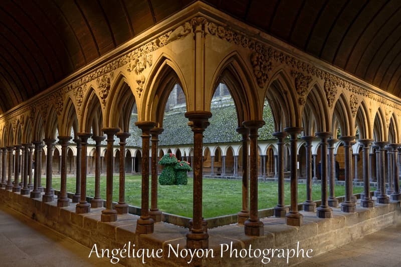 Le cloître du Mont-Saint-Michel