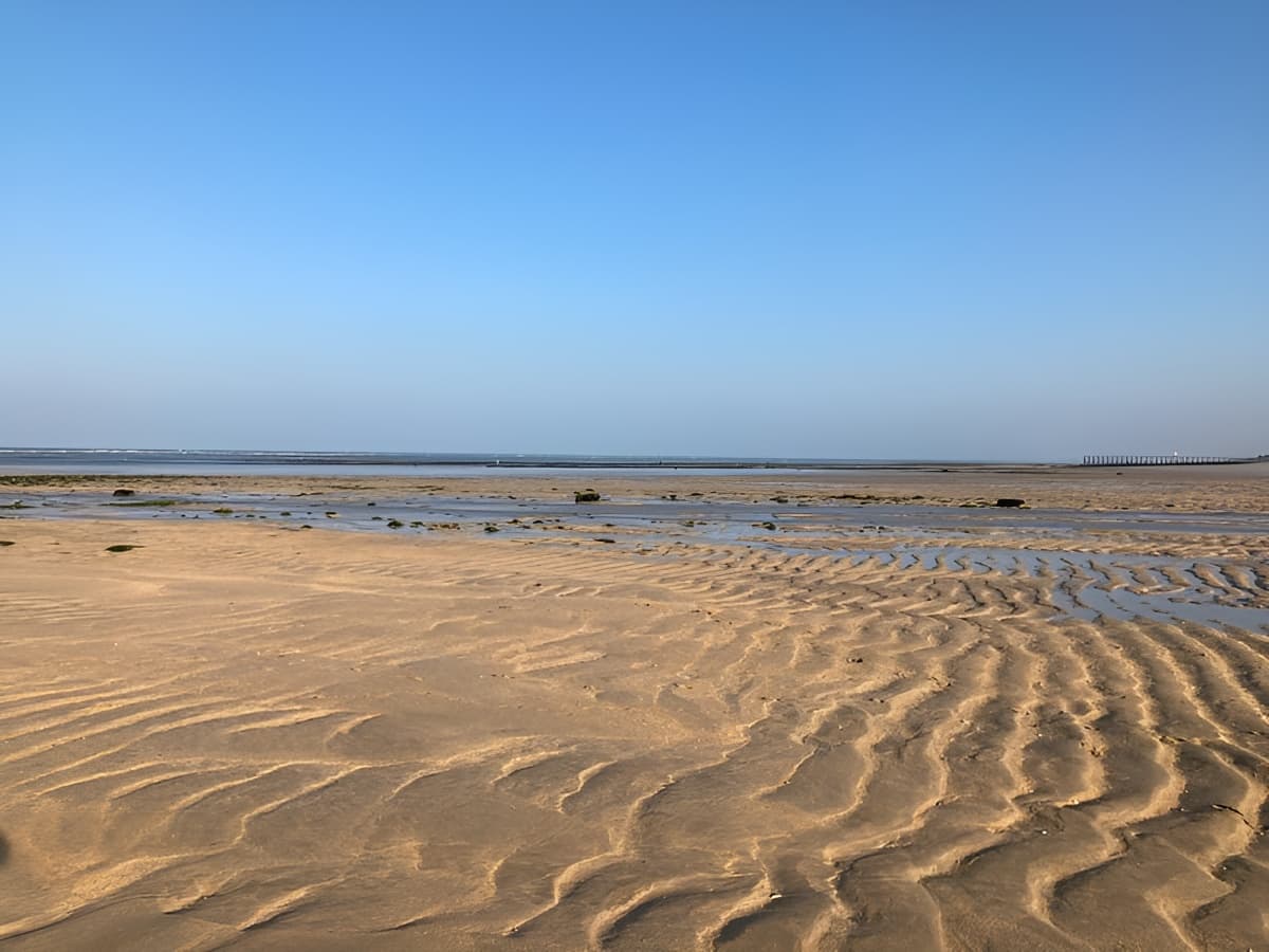 La plage de Deauville