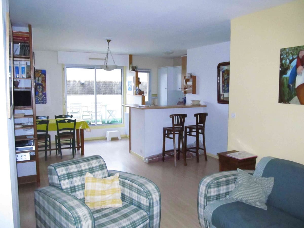Pièce de vie RDC Duplex- 35m2