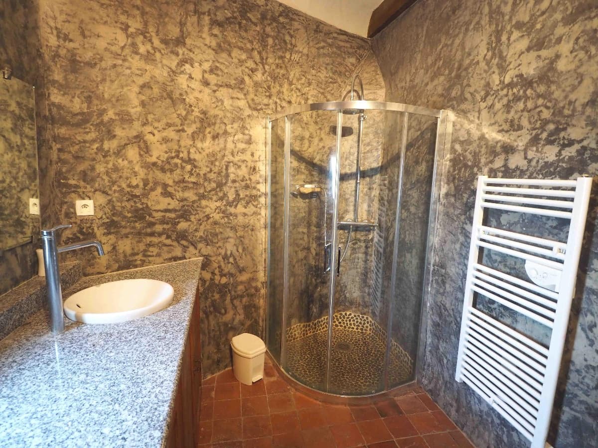 Maupassant sdb avec douche à l'italienne