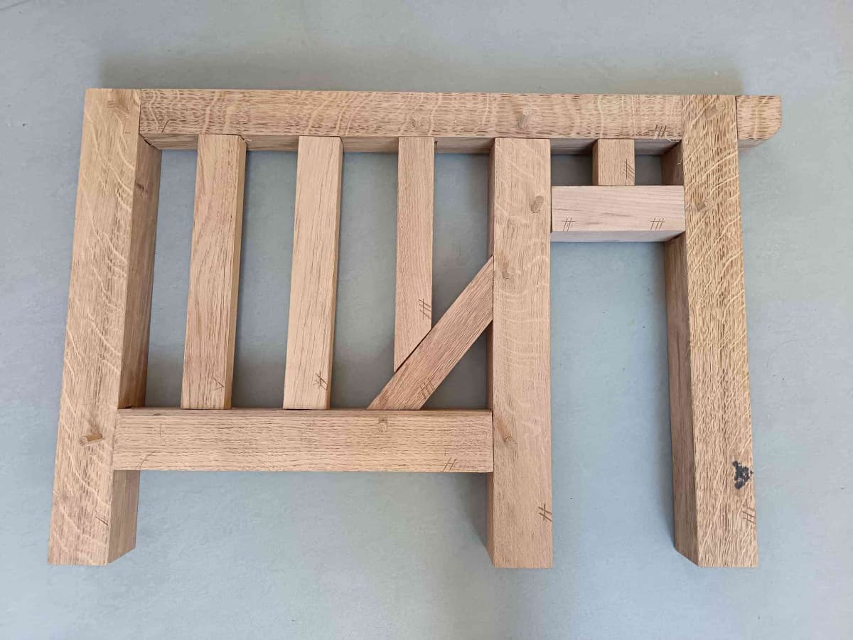 Maquette en pan de bois