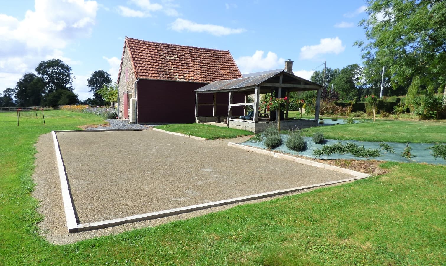 Terrain de pétanque