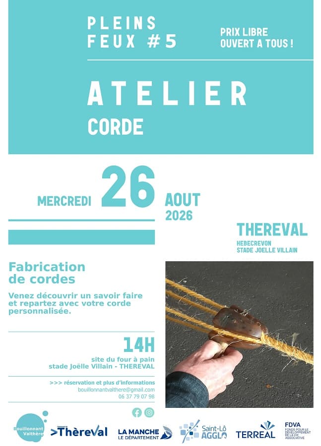 Festival Plein Feux 2026_ Atelier corde