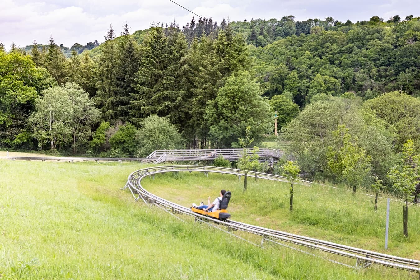 Luge sur rail-Viaduc-Souleuvre