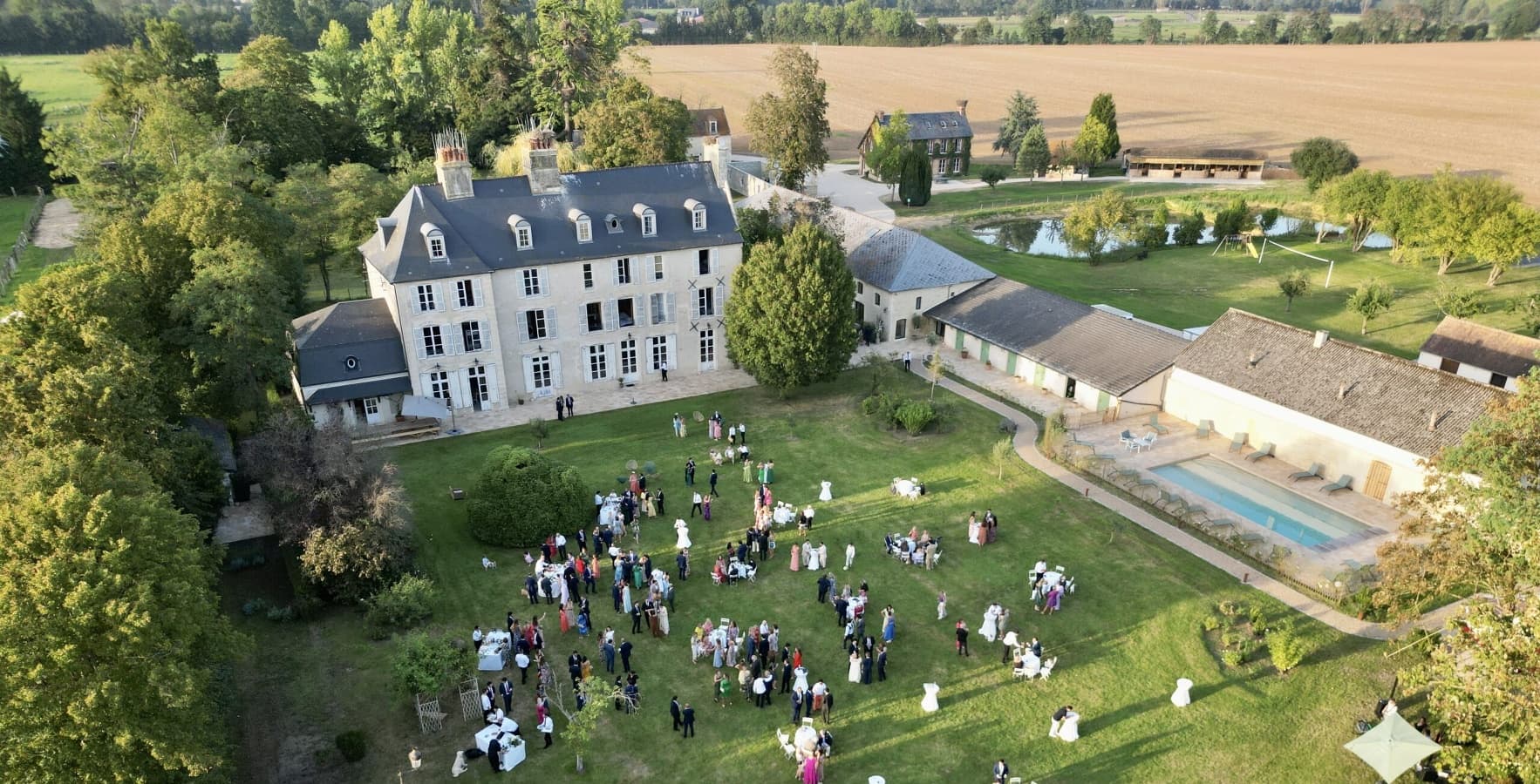 Domaine du Bois Roger - Vue ciel