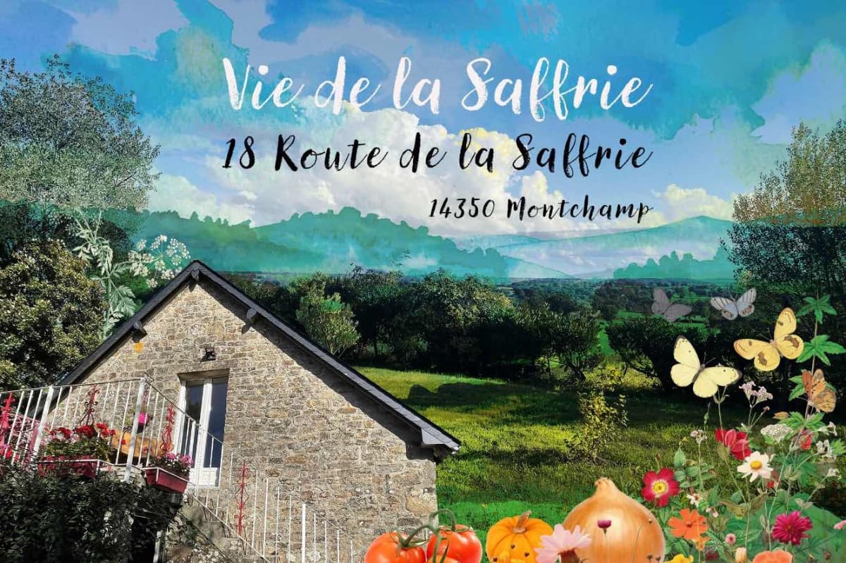 Plan d'ambiance du Gîte Vie de la Saffrie